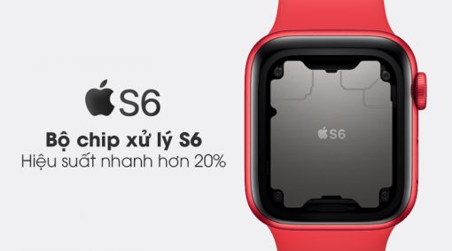 apple watch s6 40mm vien nhom day cao su red 250920 12221510