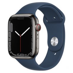apple watch s7 lte 45mm vien thep xanh 1
