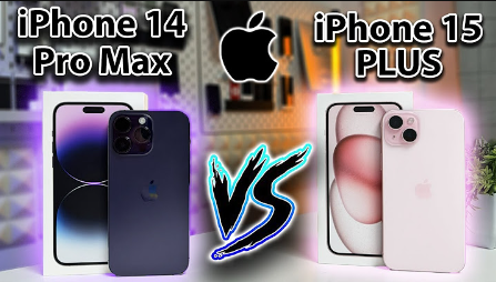 iPhone 14 Pro Max va iPhone 15 Plus co gi khac nhau